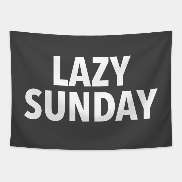 lazy sunday Tapestry by nerdalrt