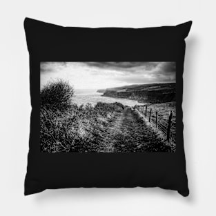 Cleveland Way North Yorkshire Coastline Pillow