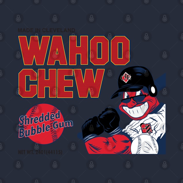 Wahoo Chew Bubblegum by DeepDiveThreads