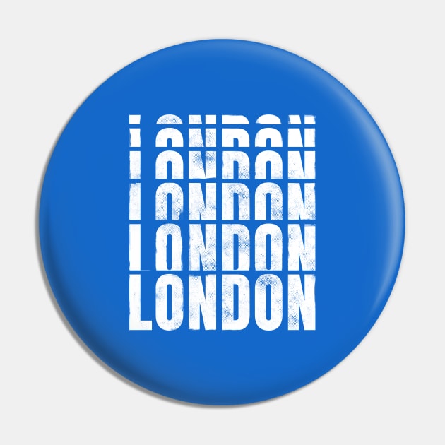 London typography Pin by stu-dio-art