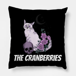 scary cat cran Pillow