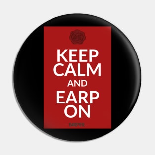 Keep Calm and Earp On! Pin