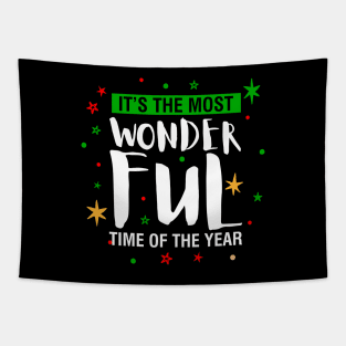 Wonderful time Christmas gift Tapestry