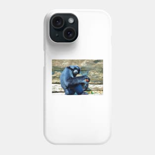 Siamang Having A Snack Phone Case