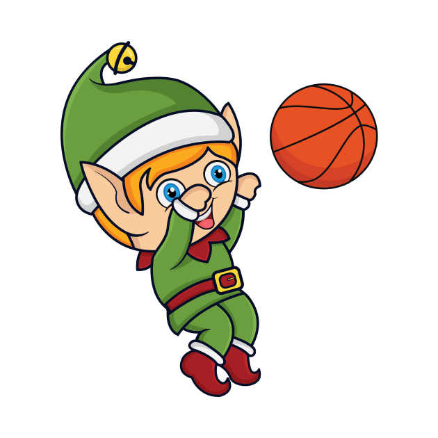 Basketball elf by RockyDesigns