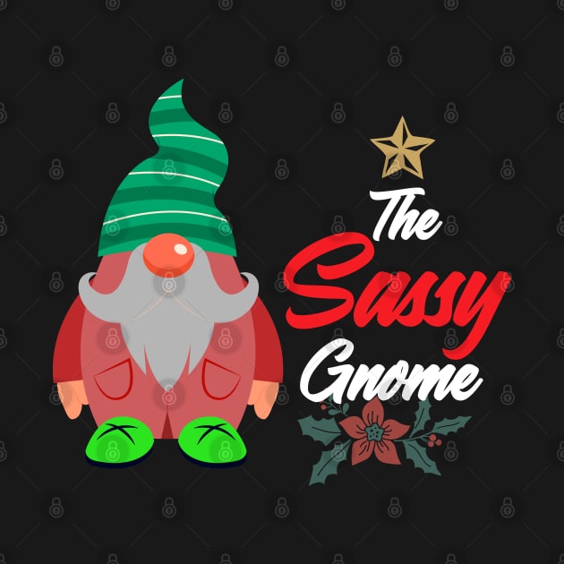 The Sassy Gnome Matching Family Christmas shirt by boufart