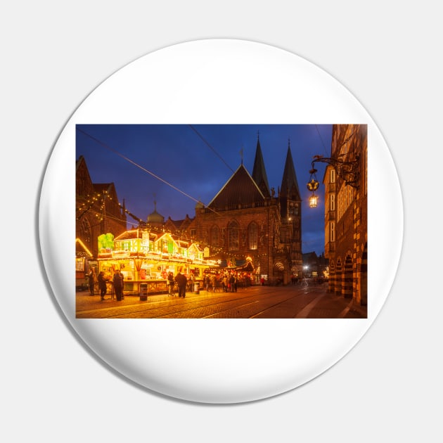 Christmas market, Bremen, winter, dusk Pin by Kruegerfoto