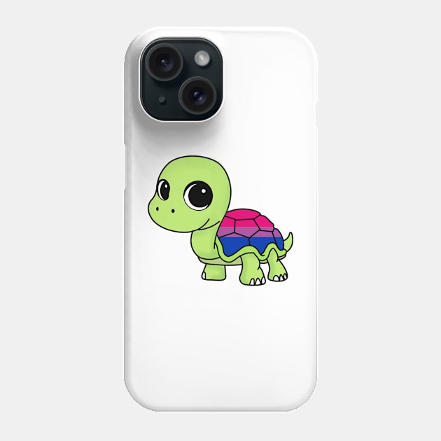 Bi Turtle Phone Case by Wenby-Weaselbee