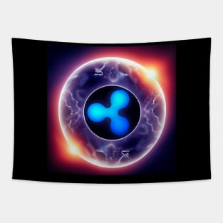 XRP Universe: Embrace the Cosmos on Your T-Shirt! Tapestry