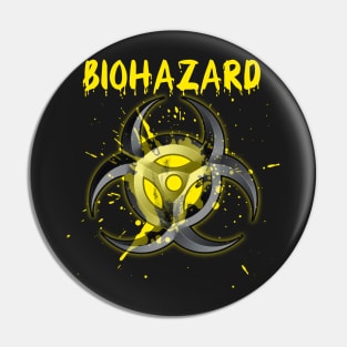 biohazard Pin