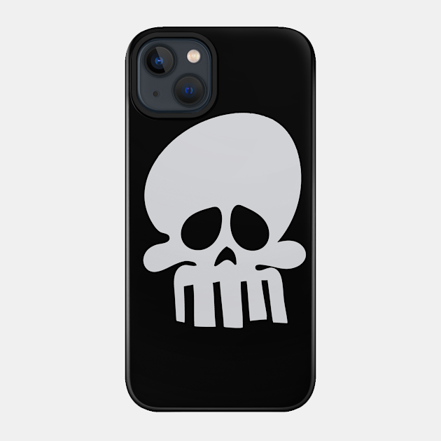 Silly Skull with cracks - The Nightmare Before Christmas - Phone Case