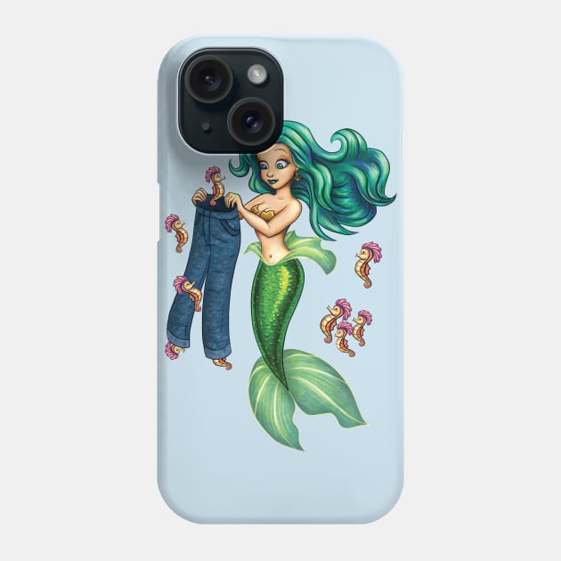 Mermaid Pants Phone Case by Ellador
