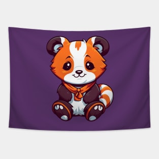 Adorable Chibi Kawaii Redpanda Tapestry