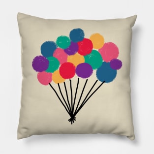 Boquet of Balloons Pillow