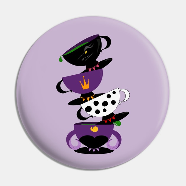 Villains Brew Pin by TeawithAlice