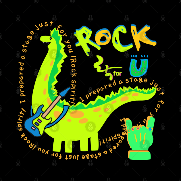 rock spirit, dinosaur by zzzozzo