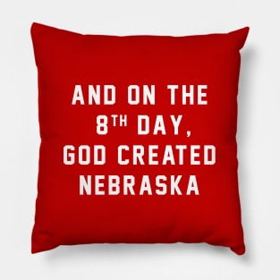 And on the 8th day, God created Nebraska Pillow