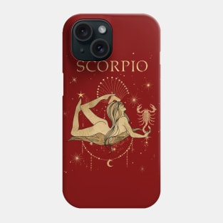 Scorpio zodiac sign Phone Case