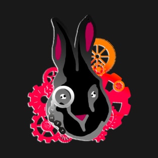 Dark Steampunk Rabbit T-Shirt