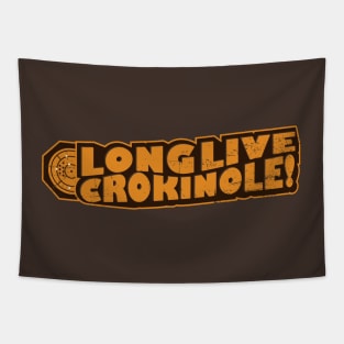 Long Live Crokinole Tapestry