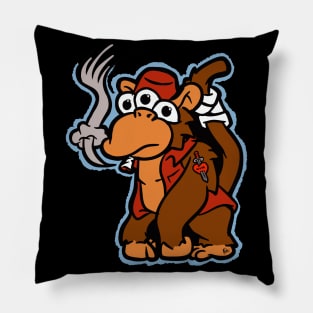 Organ Grinder Pillow