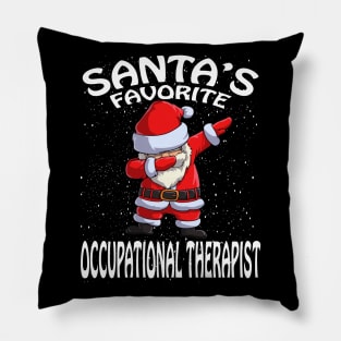 Santas Favorite Occupational Therapist Christmas Pillow