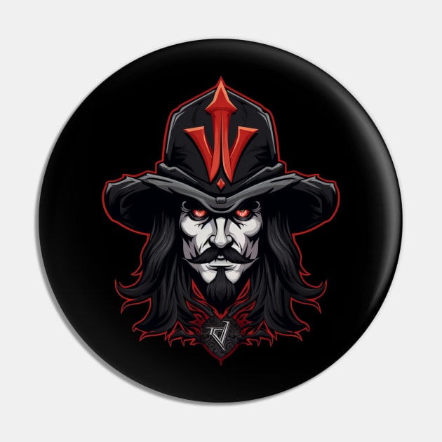 Vlad The Impaler Pin by Nightarcade