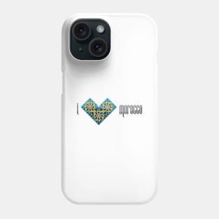 I Love Morocco Phone Case