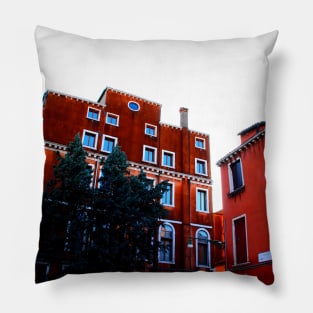 "Campiello drio ca memo" in Venice Pillow