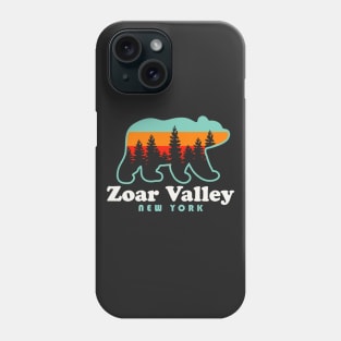 Zoar Valley New York Bear Souvenir Gift Sunrise Phone Case