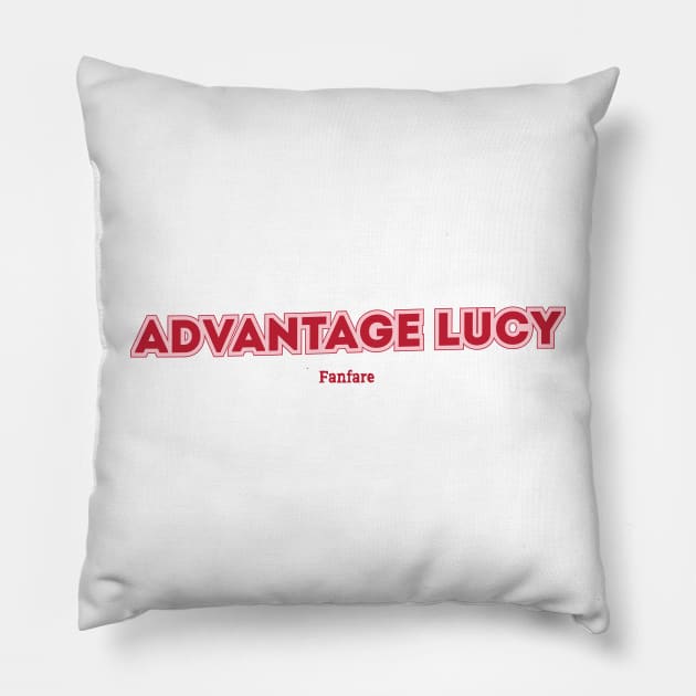 Advantage Lucy Pillow by PowelCastStudio