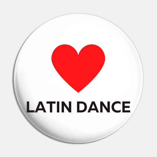 Latin Dance Design Pin by Liniskop