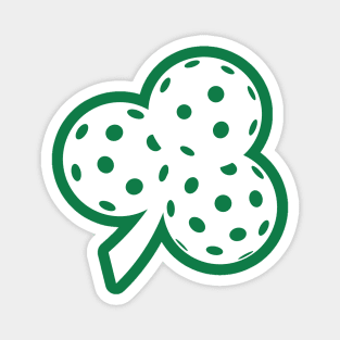 Pickleball shamrock Magnet