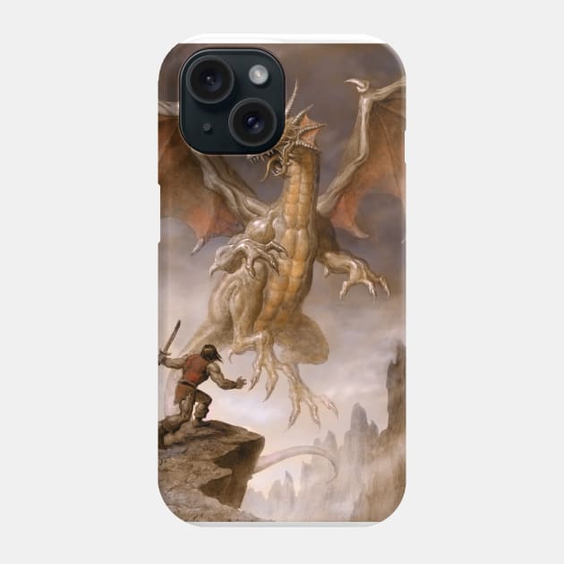 DragonSlayer Phone Case by Paul_Abrams