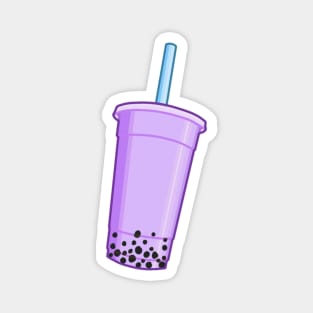 Taro Bubble Tea Magnet