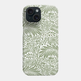 Modern Floral Pattern Green Phone Case