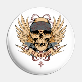 The Skull Gringo Pin