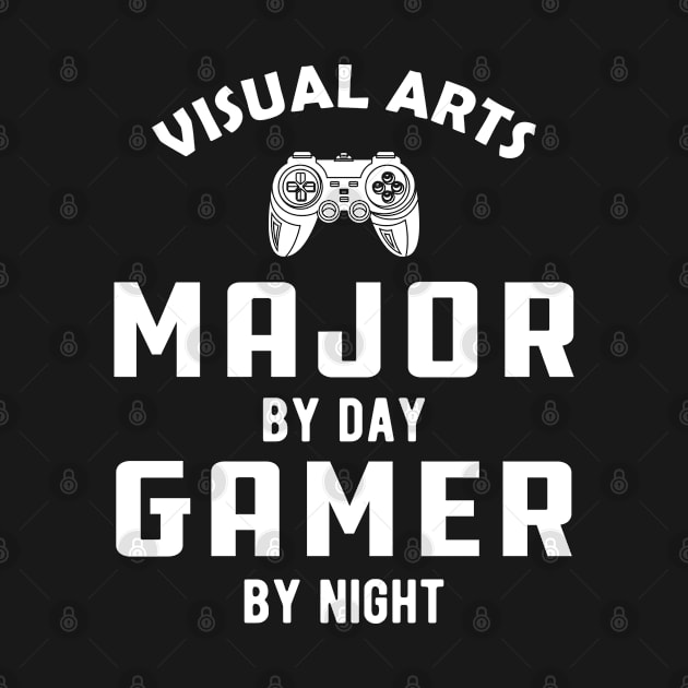 Visual arts major by day gamer by night by KC Happy Shop