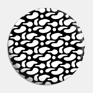 Black and white abstract pattern Pin
