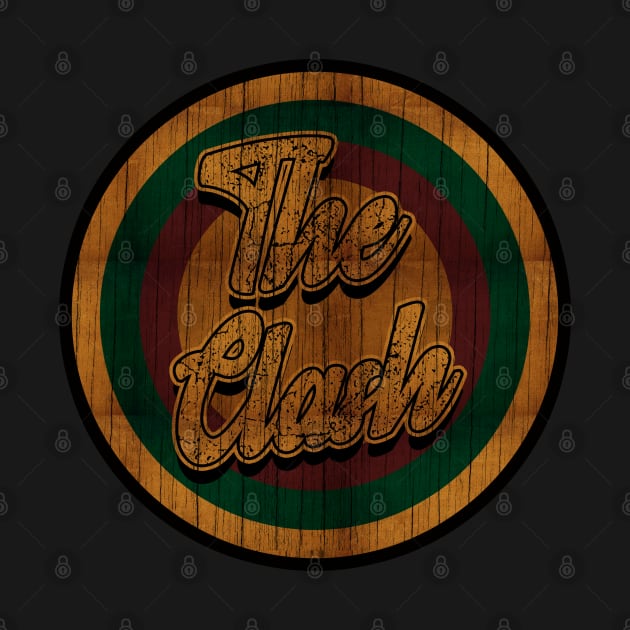 Circle Retro The Clash by Electric Tone