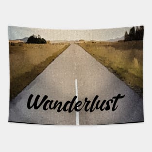 Wanderlust - traveling is life Tapestry