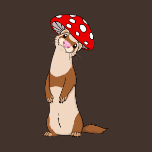 Ferret Mushie T-Shirt