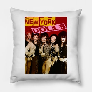 New Band York Vintage Pillow