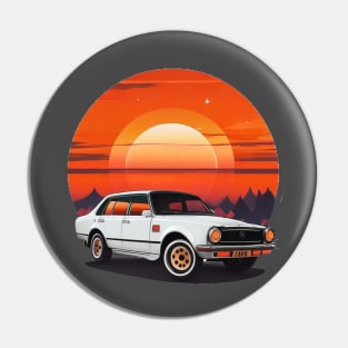 Retro Japanese Car Pin