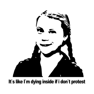 Greta's protest T-Shirt