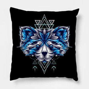 red panda bear Pillow