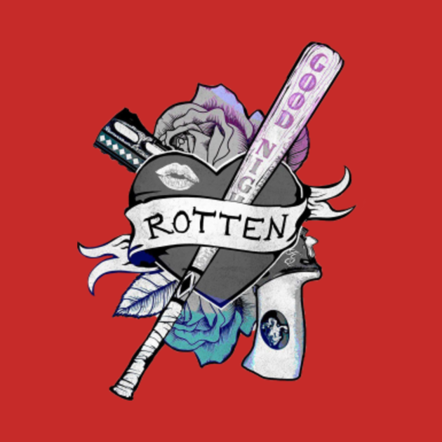 Rotten - Harley Quinn - T-Shirt | TeePublic