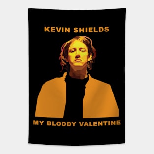 Kevin Shields In Vector Art Tapestry