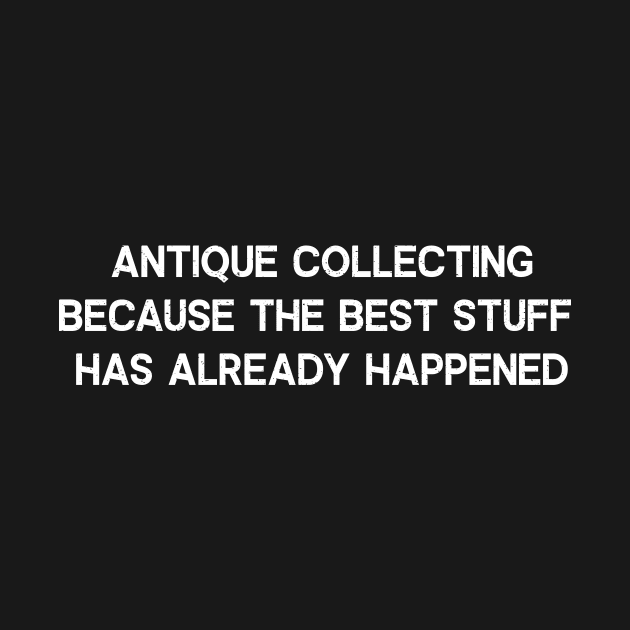 Antique Collecting Because the Best Stuff Has Already Happened by trendynoize