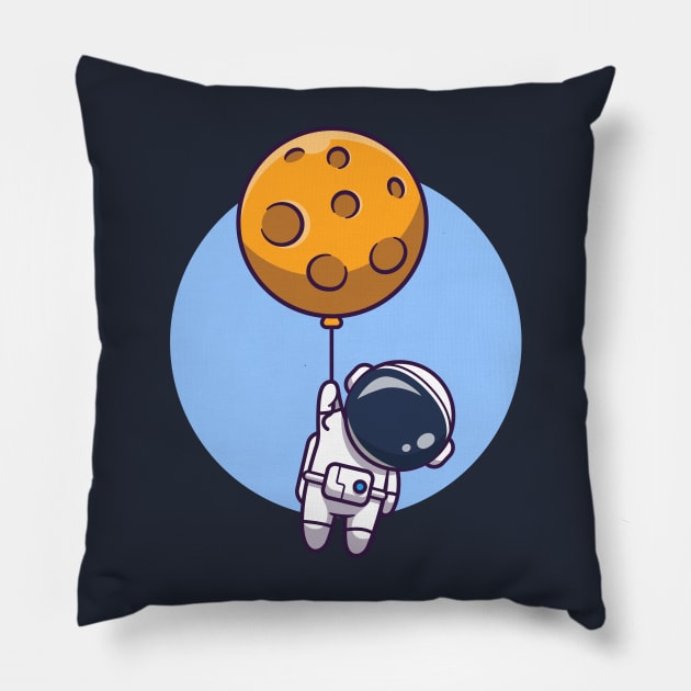 Floating Moon Pillow by Javio